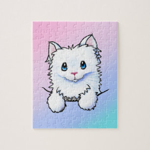 Witte Kat Legpuzzel