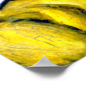 Witte kat, mooie kunst, poster (Hoek)