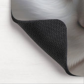 Witte kat muismat (Hoek)