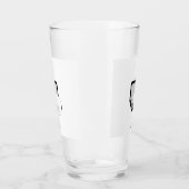 Witte kat op laptopglas glas (Links)