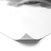  witte kat poster (Hoek)