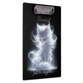 Witte kat Purfect Klembord (Rechts)