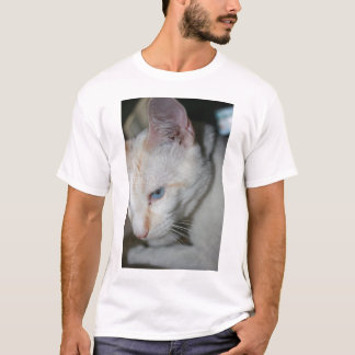 Witte kat Shirt