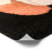  Witte Kat - Takahashi Shotei Poster (Hoek)