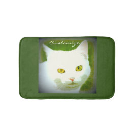 witte kat Thunder_Cove Badmat