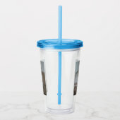 Witte kat | Zazzle_Growshop. Acryl Drinkbeker (Rechts)