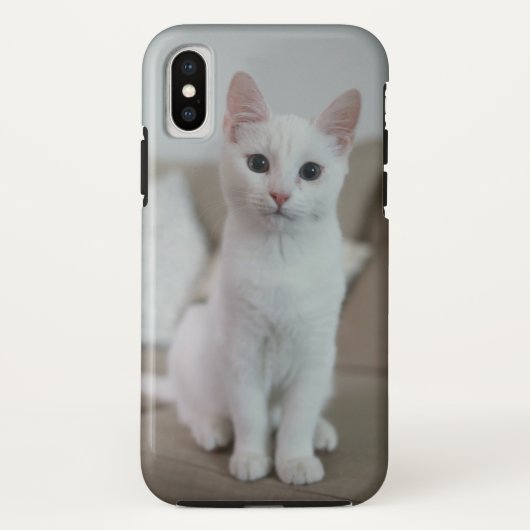 Witte kat | Zazzle_Growshop. Case-Mate iPhone Case (Achterkant)