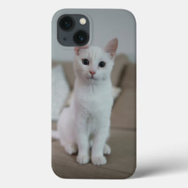 Witte kat | Zazzle_Growshop. Case-Mate iPhone Case