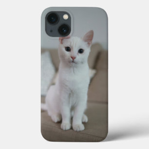 Witte kat   Zazzle_Growshop. Case-Mate iPhone Case