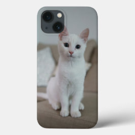 Witte kat | Zazzle_Growshop. Case-Mate iPhone Case