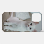 witte kat | Zazzle_Growshop. Case-Mate iPhone Case (Achterkant (horizontaal))