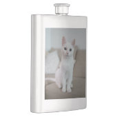 Witte kat | Zazzle_Growshop. Flacon (Rechts)