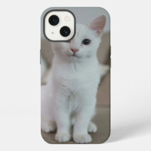 Witte kat Zazzle_Growshop. iPhone 13 Hoesje