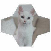 Witte kat | Zazzle_Growshop. Voetbal (Enkel)