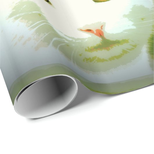 witte katjes cadeaupapier (Rol Hoek)