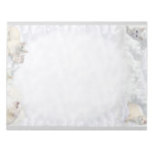 Witte katten notitieblok (Voorkant)