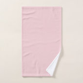 Witte katten Roze rozen Bloemmotief Bad Handdoek (Handdoek)
