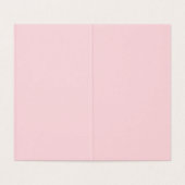 Witte katten Roze rozen Bloemrijke platte bedankka Kaart (Binnenkant ongevouwen)