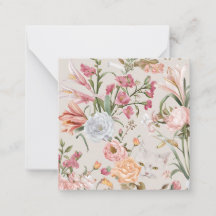 Witte katten Roze rozen Bloemrijke platte bedankka