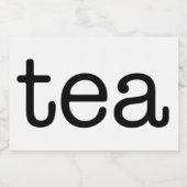 Witte keramische keukenzagerijen voor thuisgebruik voedselcontainer etiket (Enkel label)