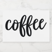 Witte keramische keukenzagerijen voor thuisgebruik voedselcontainer etiket (Enkel label)