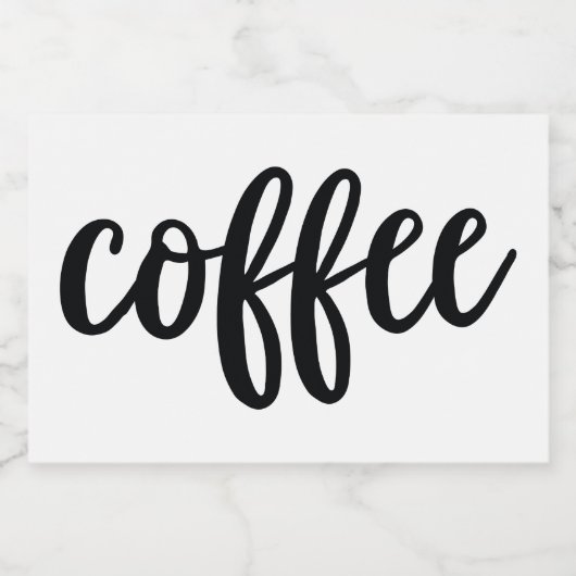 Witte keramische keukenzagerijen voor thuisgebruik voedselcontainer etiket (Enkel label)