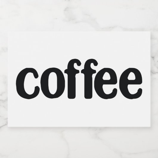 Witte keramische keukenzagerijen voor thuisgebruik voedselcontainer etiket (Enkel label)