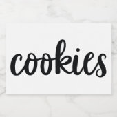 Witte keramische keukenzagerijen voor thuisgebruik voedselcontainer etiket (Enkel label)