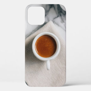 WITTE KERAMISCHE TEACUP GEVULD MET RODE VLOEISTOFF Case-Mate iPhone CASE
