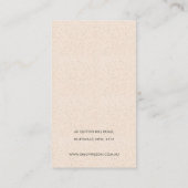 WITTE KERAMISCHE TEXTUUR DRIE BEELDSCHERM LOGO VISITEKAARTJE (Achterkant)