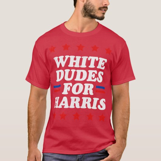 Witte kerels voor 1 t-shirt (Voorkant)
