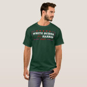 Witte kerels voor 3 t-shirt (Voorkant volledig)