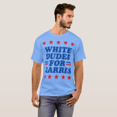Witte kerels voor 4 t-shirt (Voorkant volledig)
