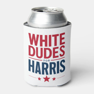 Witte Kerels Voor Harris Verkiezing Kamala Harris Blikjeskoeler