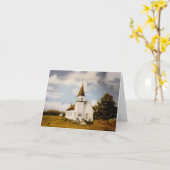 Witte Kerk in het Plaatsen van het Land de Kaart (Gele Bloem)