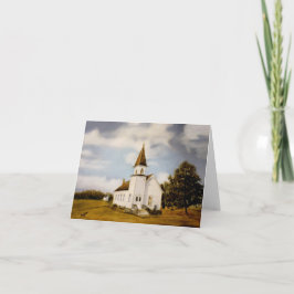 Witte Kerk in het Plaatsen van het Land de Kaart