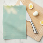 Witte Kersenbloesem Bloesem Keuken Schotel Handdoe Theedoek (Quarter Fold)