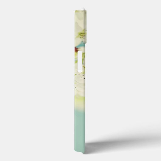 Witte Kersenbloesem Bloesem Monogram IPAD Case (Achterkant / Rechts)