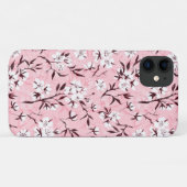 Witte kersenbloesem Case-Mate iPhone case (Achterkant (horizontaal))