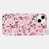 Witte kersenbloesem Case-Mate iPhone case (Achterkant (horizontaal))