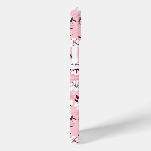 Witte kersenbloesem Case-Mate iPhone case (Achterkant / Rechts)