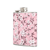 Witte kersenbloesem heupfles (Links)