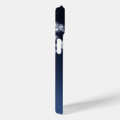 Witte Kersenbloesem Navy Achtergrond Case-Mate iPhone Case (Achterkant / Rechts)