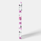 Witte kersenbloesem op wit Case-Mate iPhone case (Achterkant / Rechts)