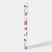 Witte kersenbloesem op wit Case-Mate iPhone case (Achterkant / Rechts)