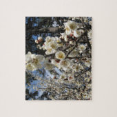 Witte Kersenbloesem / Sakura / サクラ（桜） Legpuzzel (Verticaal)