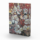 Witte kersenbloesems op bokeh achtergrond fotoblokken (Rechts)