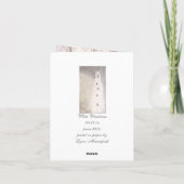 WITTE KERST #2 FEESTDAGEN KAART (Achterkant)