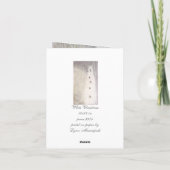 WITTE KERST #3 FEESTDAGEN KAART (Achterkant)