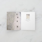 WITTE KERST #3 FEESTDAGEN KAART (Binnen)